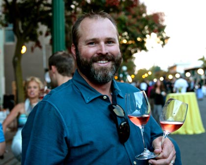 Double threat:  Adam Mettler; star winemaker for both Michael David and Mettler Family