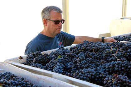 Lodi Native winemaker and grapes: St. Amant’s Stuart Spencer with Marian’s Vineyard Zinfandel