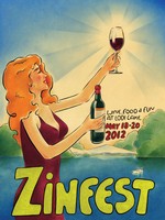 2012 ZinFest Commemorative Poster