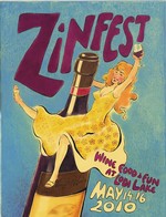 2010 ZinFest Commemorative Poster