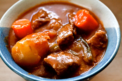 Zinfandel beef stew