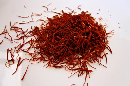 Saffron threads