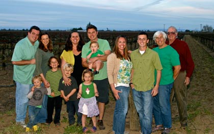 The Ripken family (from left): Ryan Ripken; Nathan Lee Ripken; Emily Kolber Ripken; Reuben Jonah Ripken; Simon Oliver Kolber; Madelyn Ripken Kolber; Sadie Violet Kolber; Ben Kolber; Simon Oliver Kolver; Susan Ripken; Matthew Hurst; Nancy and Richard Ripken