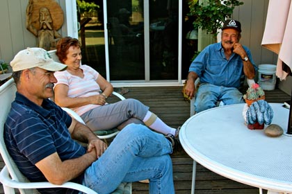 May: the Abba family (here, Phil, Bonnie and Louis Jr.) have forged a wine grape growing reputation of excellence since arriving in Lodi in the early 1940s.