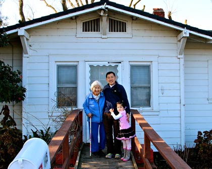 January: three generations of the Mikami family (Lodi farmers since 1895, interrupted only during WWII when forced into internment camps); today, producers of gold medal winning Zinfandel