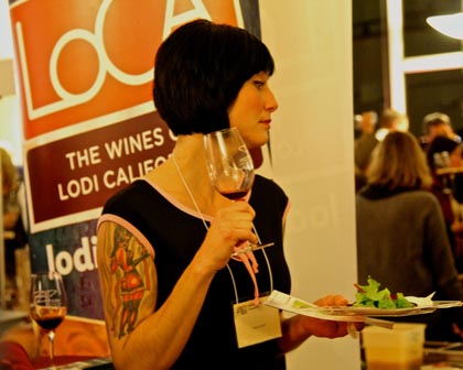 Lodi Zinfandel lover at 2014 ZAP