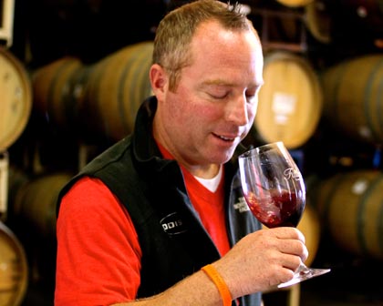 Odisea owner/winemaker Adam Webb