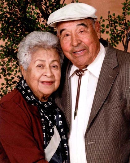 Don Victor and Aurora Anaya