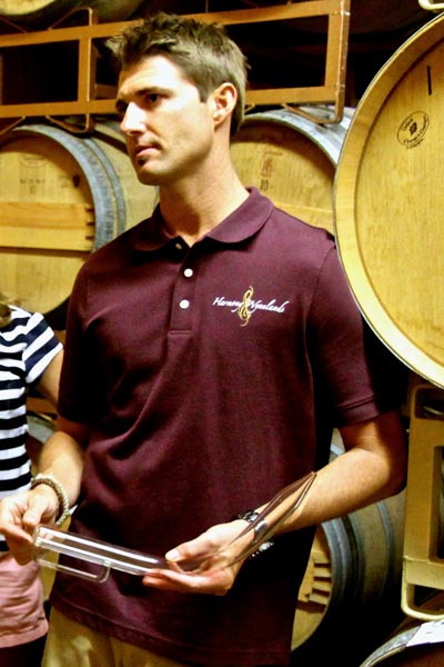 Winemaker Shaun MacKay