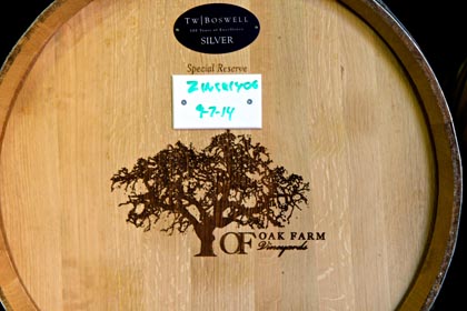 Oak Farm barrel