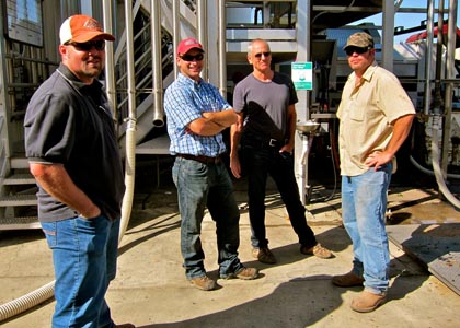 The Michael David winemaking crew — Adam Mettler, Derek Devries, Barry Gnekow and Kevin Phillips — behind a phenomenal performance at the 2015 San Francisco Chronicle Wine Competition