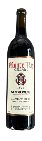 2022 Monte Rio Sangiovese