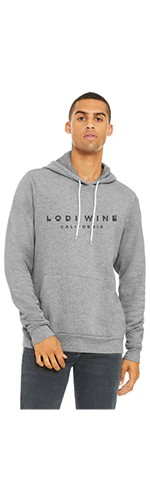 Lodi Wine Unisex Pullover Hoodie – Athletic Heather