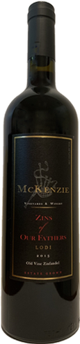 2018 McKenzie Vineyards Zins of our Fathers Zinfandel