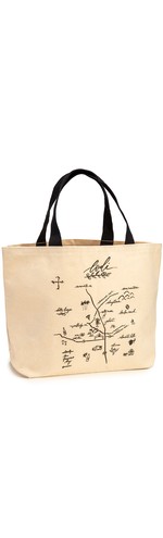 Lodi Calligraphy Map Tote Bag