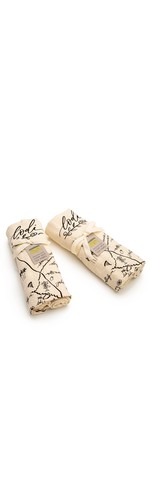 Lodi Calligraphy Map Tea Towel