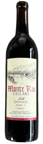 2021 Monte Rio Royal Tee Zinfadel