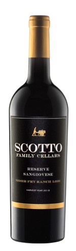 2018 Scotto Family Cellars Reserve Sangiovese