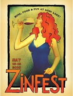 2008 ZinFest Commemorative Poster