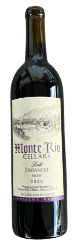 2022 Monte Rio Faith Vineyard Zinfadel