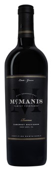 2021 McManis Family Vineyards Reserve Cabernet Sauvignon