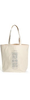 Natural Canvas Lodi Appellation Tote Bag