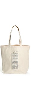 Natural Canvas Lodi Appellation Tote Bag