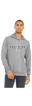 Lodi Wine Unisex Pullover Hoodie – Athletic Heather