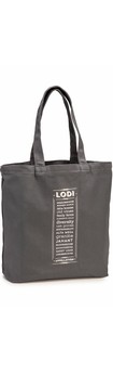Charcoal Lodi Appellation Tote Bag