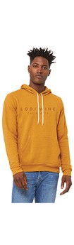 Lodi Wine Unisex Pullover Hoodie – Heather Mustard