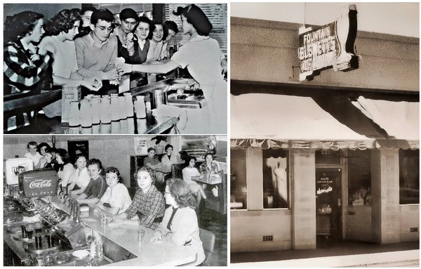 Vintage photo of Lodi Winegrape Commission event with people and wine bottles.