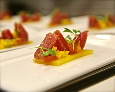 Elegant food dish featuring fresh ingredients and vibrant colors, showcasing culinary artistry and local produce.