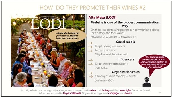 Lodi Winegrape Commission promotes wine through social media, influencer campaigns, and community events in Lodi, California.