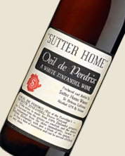 Close-up of a wine bottle label from Lodi Winegrape Commission, showcasing quality wine from California's premier wine region.